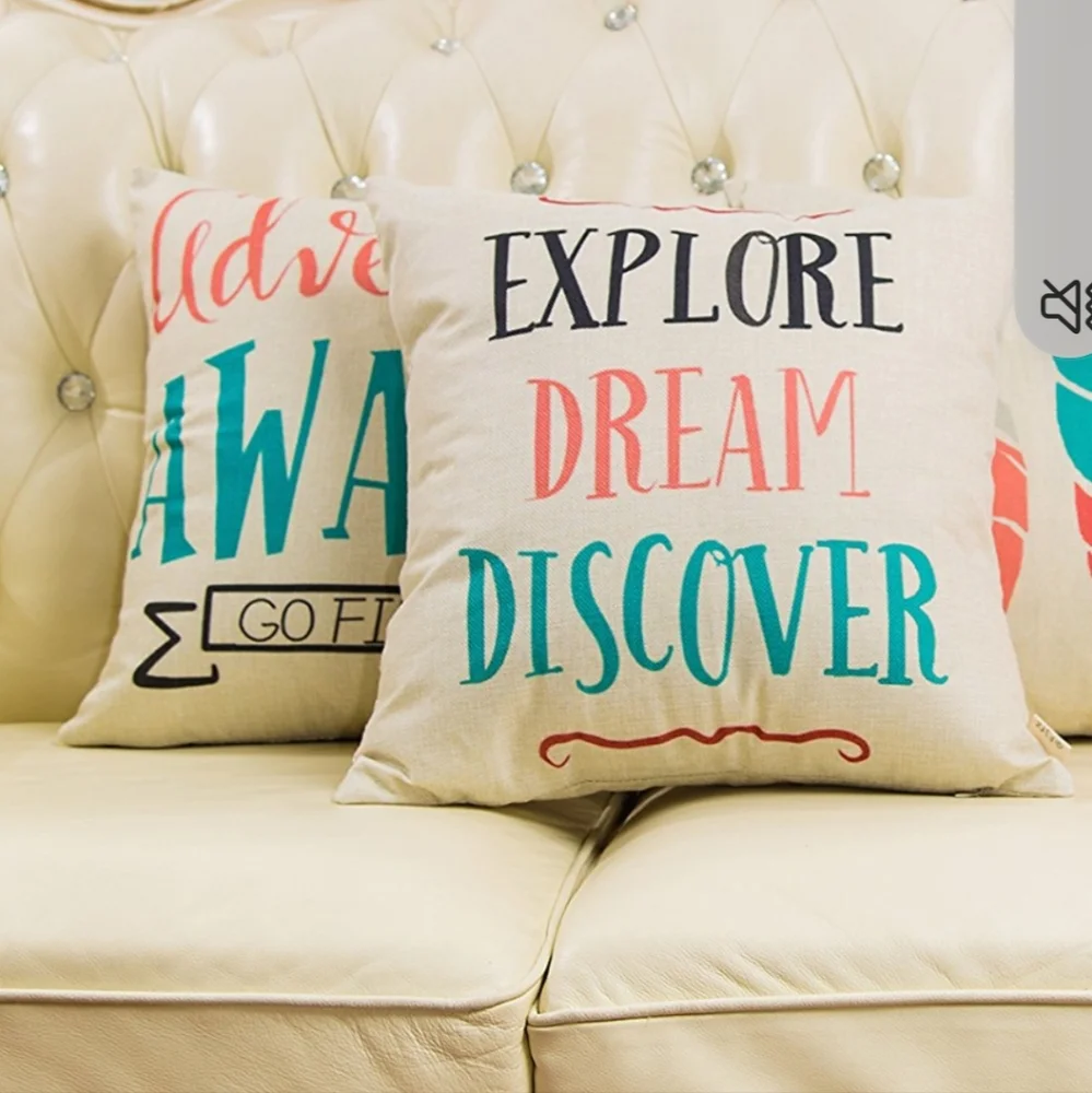 Decorative pillow covers (2) 17